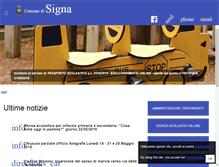 Tablet Screenshot of comune.signa.fi.it